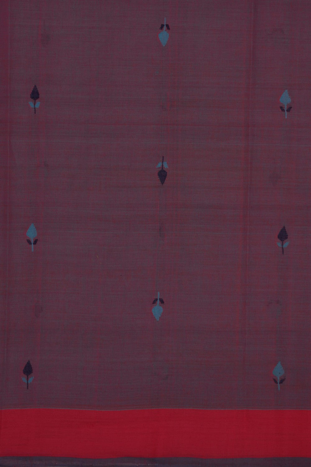 Image of South Cotton Blue Saree